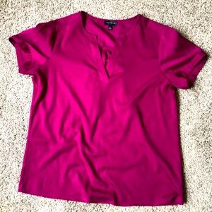 The Limited ladies blouse, fuchsia, M